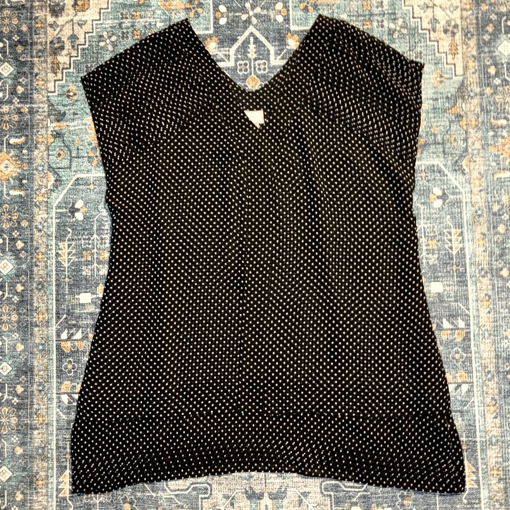 NWOT CONVERSE Star Print Blouse, Size Small